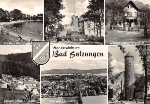Bad Salzungen Mehrbildkarte gl 183.354