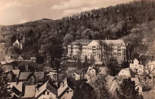 Bad Liebenstein Blick zum Kurhaus gl1962 183.356