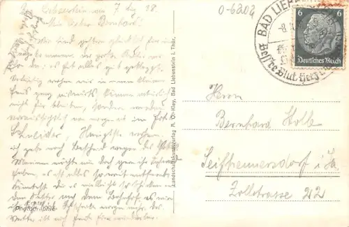 Bad Liebenstein Hotel der Kaiserhof gl1938 183.370