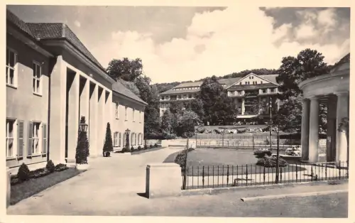 Bad Liebenstein Badehaus mit Hotel Kaiserhof Fotokarte ngl 183.374