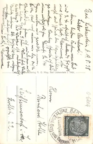 Bad Liebenstein Kurgartenpartie gl1938 183.366