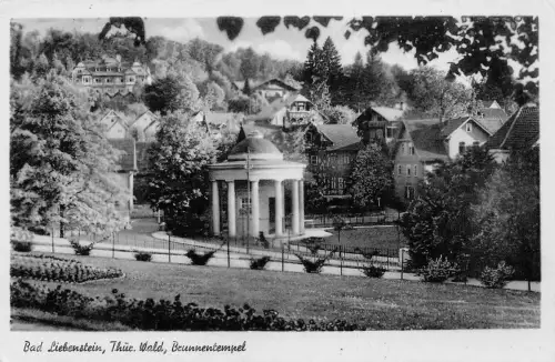 Bad Liebenstein Brunnentempel gl1952 183.390