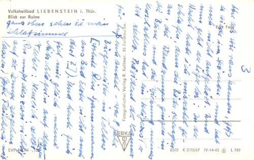 Bad Liebenstein Blick zur Ruine ngl 183.396