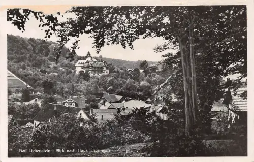 Bad Liebenstein Blick nach Haus Thüringen gl1930 183.392