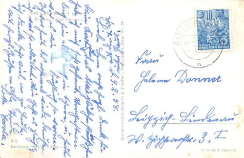 Bad Liebenstein Blick auf Schloß Altenstein gl1958 183.388