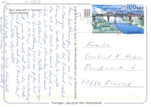 Bad Liebenstein Schloß Altenstein gl2002 183.410