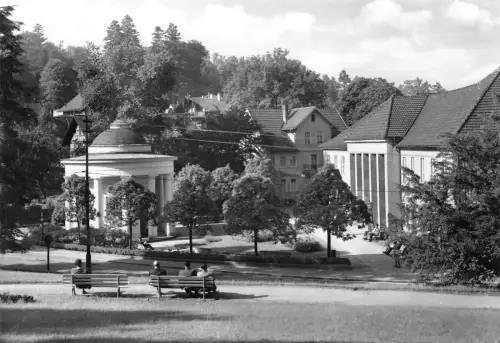 Bad Liebenstein Brunnentempel mit Badehaus gl 183.415