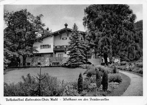 Bad Liebenstein Klubhaus an der Friedensallee gl1958 183.418