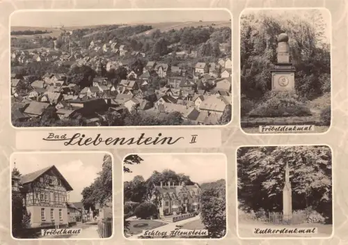 Bad Liebenstein Mehrbildkarte gl1974 183.432