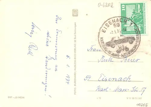 Bad Liebenstein Mehrbildkarte gl1974 183.432