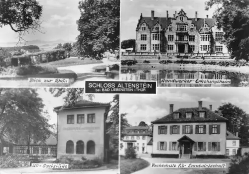 Bad Liebenstein Schloß Altenstein Mehrbildkarte gl1971 183.428