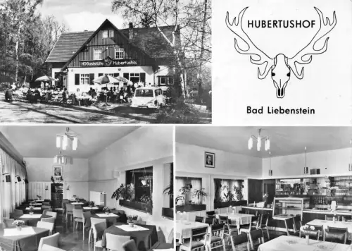 Bad Liebenstein "Hubertushof" Mehrbildkarte gl1979 183.434