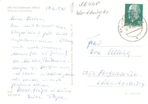 Bad Liebenstein Blick v. Aschenberg gl1970 183.421