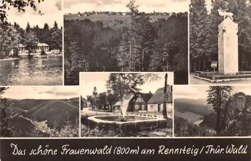 Frauenwald/Thür. Mehrbildkarte gl1973 183.473