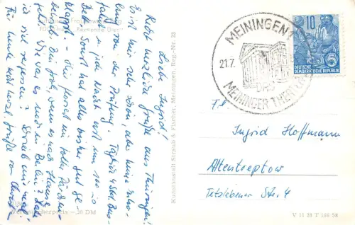 Frauenwald/Thür. FDGB-Heim "Reymonde Dien" gl1959 183.474