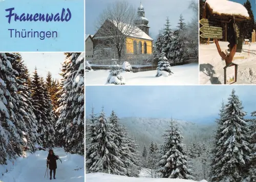 Frauenwald/Thür. Mehrbildkarte gl1995 183.496