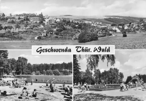 Geschwenda Mehrbildkarte gl1974 183.524