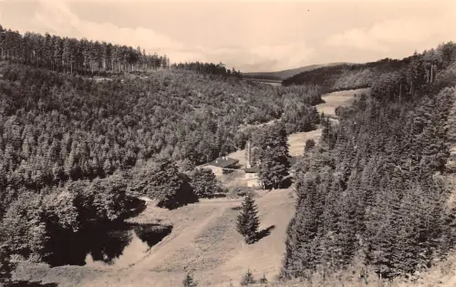 Großbreitenbach Partie im Grundstal mit Kinderheim ngl 183.529