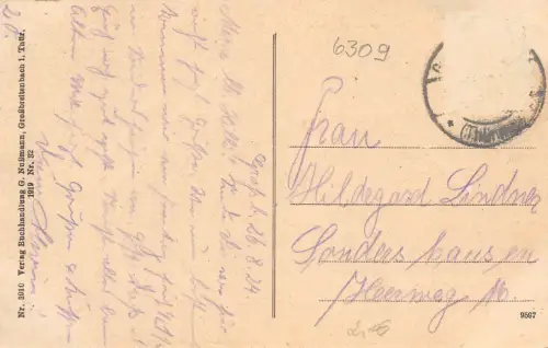 Großbreitenbach Blick in die Schwarzburger Lande gl1924 183.531