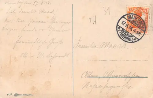 Manebach i.Th. und Kickelhahn gl1918 183.548