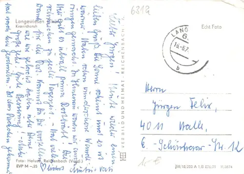 Langewiesen (Thür.) Kranichsruh gl 183.544