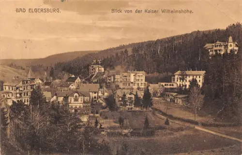 Bad Elgersburg Blick von der Kaiser Wilhelmshöhe gl1918 183.530