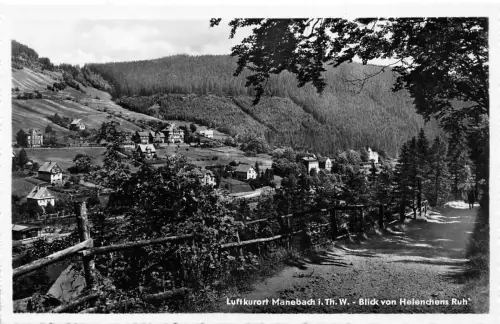 Manebach i.Th. Blick vonHelenchens Ruh ngl 183.561