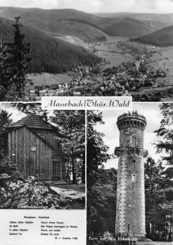 Manebach i.Th. Mehrbildkarte gl 183.572