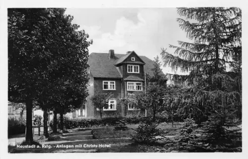 Neustadt a. Rennstg. Anlagen mit Christs-Hotel ngl 183.584