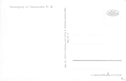 Neustadt a. Rennstg. Tannengrund mit Tannenmühle ngl 183.593