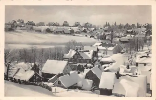 Schmiedefeld a. Rennsteig Panorama im Winter gl1955 183.605