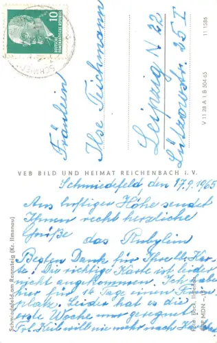 Schmiedefeld a. Rennsteig Panorama gl1965 183.613