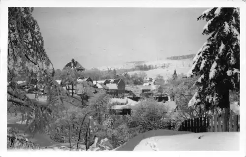 Schmiedefeld a. Rennsteig Panorama im Winter gl1956 183.608