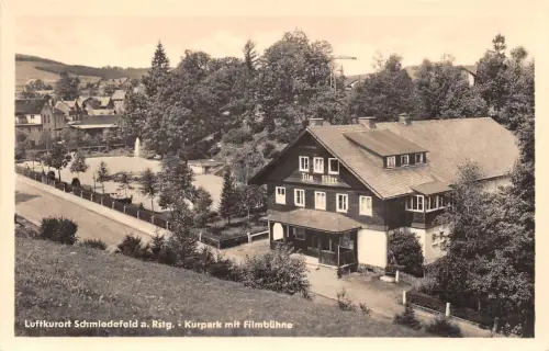 Schmiedefeld a. Rennsteig Kurpark mit Filmbühne ngl 183.603