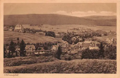 Schmiedefeld a. Rennsteig Panorama ngl 183.621
