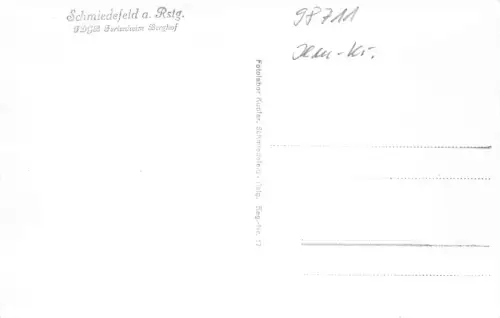 Schmiedefeld a. Rennsteig FDGB-Ferienheim Berghof ngl 183.628