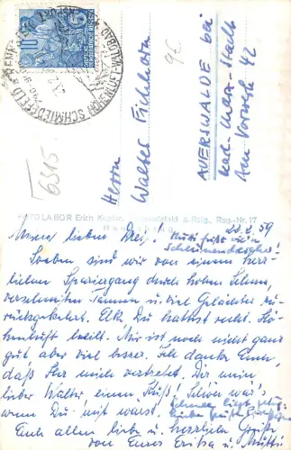 Schmiedefeld a. Rennsteig Mehrbildkarte gl1959 183.632