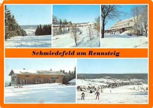 Schmiedefeld a. Rennsteig Mehrbildkarte gl1987 183.635