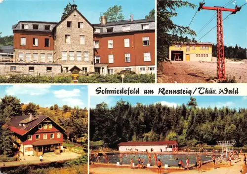 Schmiedefeld a. Rennsteig Mehrbildkarte ngl 183.634
