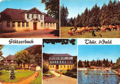 Stützerbach i.Th. Mehrbildkarte ngl 183.676