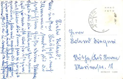 Ilmenau Jagdhaus Gabelbach gl 183.689