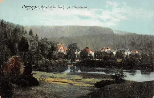 Ilmenau Ritzebühler Teich Villenviertel ngl 183.743