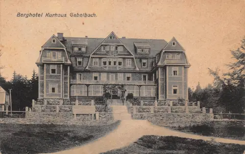 Ilmenau Kurhaus Gabelbach gl1931 183.727