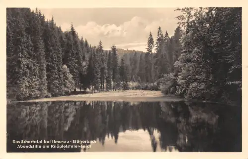 Ilmenau Abendstille am Knöpfelstaler Teich ngl 183.737