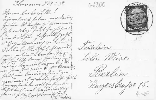 Ilmenau An der Stadtkirche gl1934 183.739