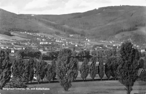 Ilmenau Panorama mit Kickelhahn gl 183.731