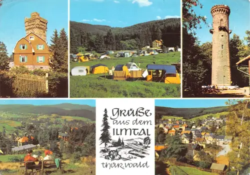 Ilmenau Mehrbildkarte ngl 183.760