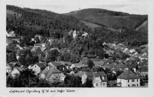 Elgersburg Panorama mit Hohe Warte gl1953 183.777