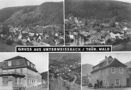 Unterweissbach/Thür. Wald Mehrbildkarte gl1984 183.790