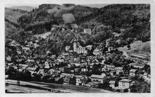 Gräfenthal Thür. Panorama gl1950 183.818